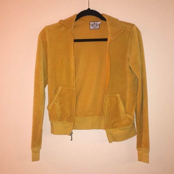 Juicy Couture Size S Orange Zip Up - Picture 1 of 4